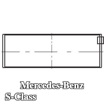 MAHLE مجموعة محامل قضيب التوصيل — 2016 Mercedes-Benz S-Class