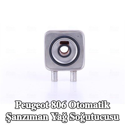 NISSENS Yağ filtresi muhafazası olmayan otomatik şanzıman yağ soğutucusu — Peugeot 806