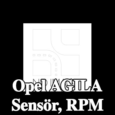 KRAFT Sensör, RPM — Opel Agila