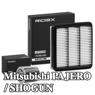 RIDEX مجموعة الفلاتر — 1992 Mitsubishi Pajero / Shogun