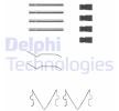DELPHI Fren balatası montaj kiti — Kia Pride (1)
