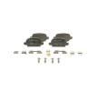 BOSCH Fren balatası seti 13, 8mm, cıvata/vida ile, aksesuarlarla, yaylı — Opel Tigra (1)