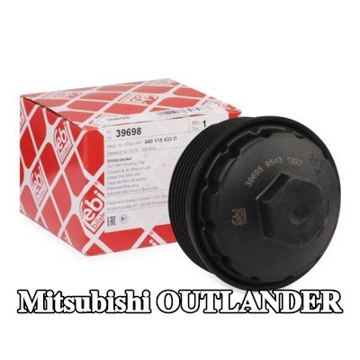 FEBI BILSTEIN غطاء مبيت فلتر الزيت مع حلقة مانعة للتسرب — Mitsubishi Outlander