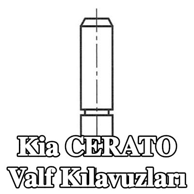 FRECCIA Valf Kılavuzları — 2004 Kia Cerato
