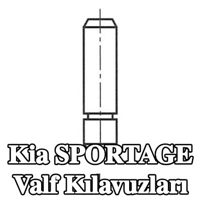 FRECCIA Valf Kılavuzları — 2004 Kia Sportage