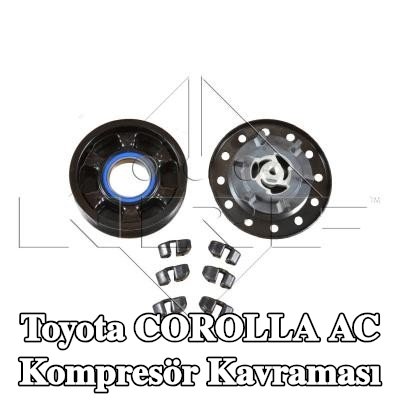 NRF AC kompresör kavraması — 2012 Toyota Corolla