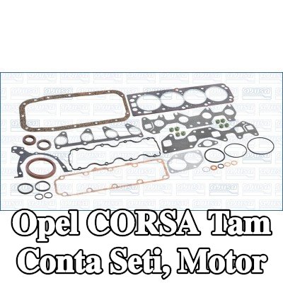 AJUSA Tam Conta Seti, silindir kapağı contalı motor, valf gövdesi contalı, FIBERMAX — 2002 Opel Corsa