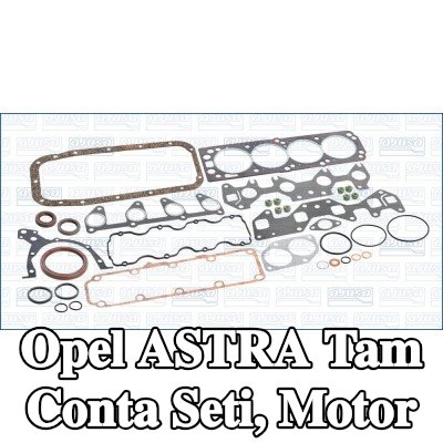 AJUSA Tam Conta Seti, silindir kapağı contalı motor, valf gövdesi contalı, FIBERMAX — 2000 Opel Astra