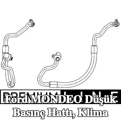 MAHLE Düşük Basınç Hattı, klima — Ford Mondeo