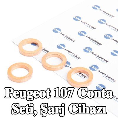 DR.MOTOR AUTOMOTIVE Conta seti, şarj cihazı — Peugeot 107