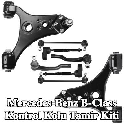 RIDEX Kontrol kolu tamir kiti Ön Aks Sol, Ön Aks Sağ, aks mafsalı ile birlikte, bilyeli mafsal ile, bağlantı çubuğu ile — 2005 Mercedes-Benz B-Class