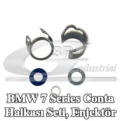 3RG Conta Halkası Seti, enjektör — 2003 BMW 7 Series