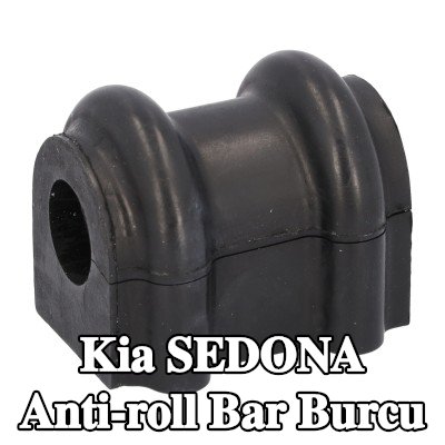 FEBI BILSTEIN Arka aks sol stabilizatör çubuğu burcu, Arka Aks Sağ, 16mm, Kauçuk — Kia Sedona