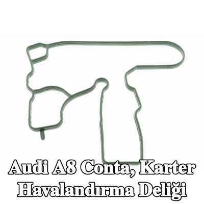 VAICO Conta, silindir kapağından yağ ayırıcısına karter havalandırması — 2012 Audi A8