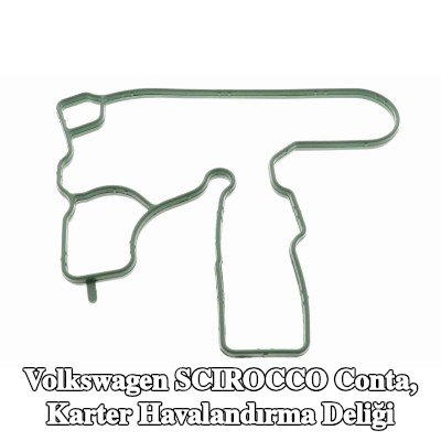 VAICO Conta, silindir kapağından yağ ayırıcısına karter havalandırması — 2008 Volkswagen Scirocco