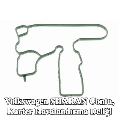 VAICO Conta, silindir kapağından yağ ayırıcısına karter havalandırması — 2012 Volkswagen Sharan
