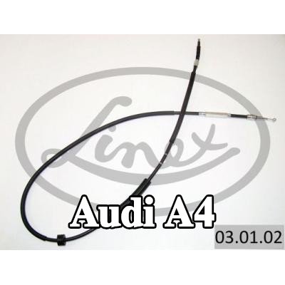 LINEX كابل، فرامل الخدمة — 1997 Audi A4