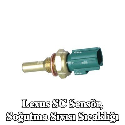 NRF Sensör, soğutma suyu sıcaklığı M12x1.5, conta halkası ile, conta/sızdırmazlık elemanları ile — Lexus Sc