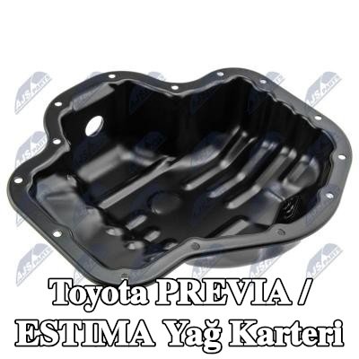 NTY Yağ seviye sensörü deliği olan yağ karteri — Toyota Previa / Estima