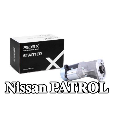RIDEX محرك التشغيل 2, 0kW, 2kW — 1997 Nissan Patrol