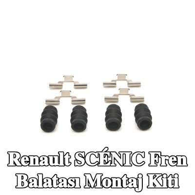 BOSCH Fren balatası montaj kiti — 2017 Renault Scénic