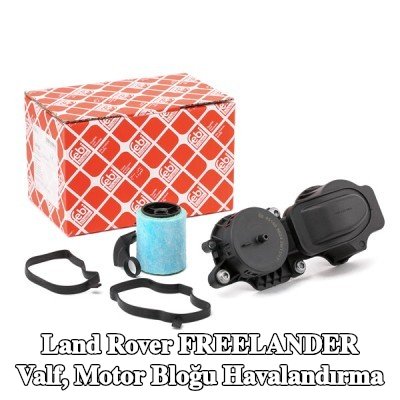 FEBI BILSTEIN Valf, conta/sızdırmazlık elemanı ile motor bloğu havalandırma sistemi, tutuculu, filtre ile — 2000 Land Rover Freelander