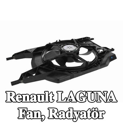 VEMO Fan, radyatör 380mm, radyatör fan kapağı — 2002 Renault Laguna