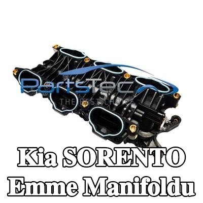 PartsTec Contalı/sızdırmazlık elemanlı emme manifoldu, ayar elemanı olmadan, Kontrol Ünitesi/Yazılımı eğitilmeli/güncellenmelidir, cıvata/vida ile — 2002 Kia Sorento
