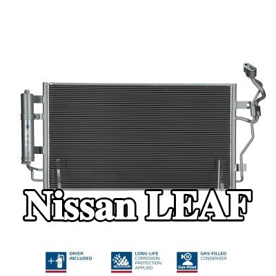 NISSENS مكثف تكييف الهواء مع مجفف, مع تعبئة بالنيتروجين — Nissan Leaf