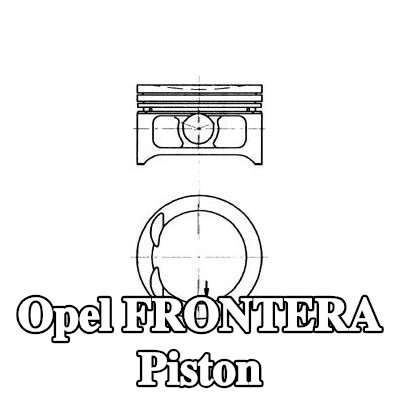 KOLBENSCHMIDT Piston — Opel Frontera