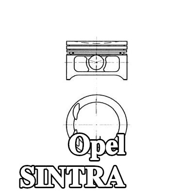 KOLBENSCHMIDT المكبس — Opel Sintra