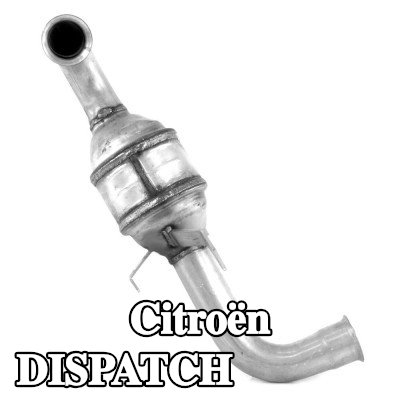 WALKER المحول الحفاز مع أجزاء التثبيت — 2012 Citroën Dispatch
