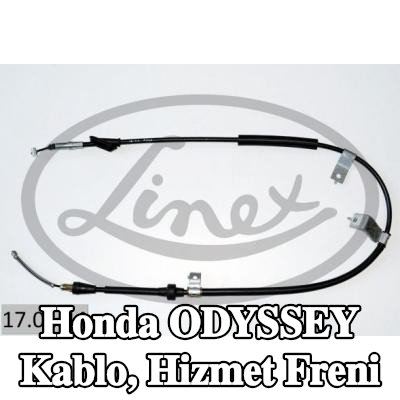 LINEX Kablo, hizmet freni — Honda Odyssey
