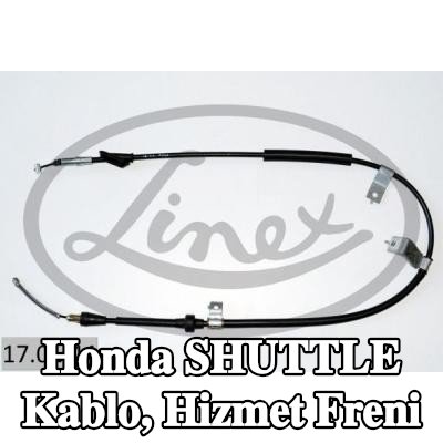 LINEX Kablo, hizmet freni — Honda Shuttle