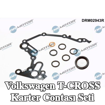 DR.MOTOR AUTOMOTIVE Karter contası seti — Volkswagen T-cross
