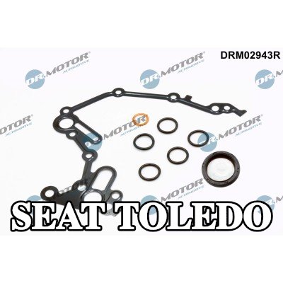 DR.MOTOR AUTOMOTIVE مجموعة حشيات علبة المرافق — SEAT Toledo