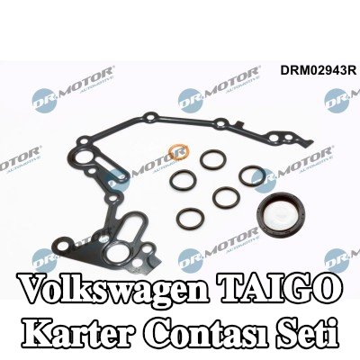 DR.MOTOR AUTOMOTIVE Karter contası seti — Volkswagen Taigo