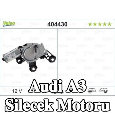 VALEO Silecek motoru Arka, ORIGINAL PART, 12V — 2002 Audi A3