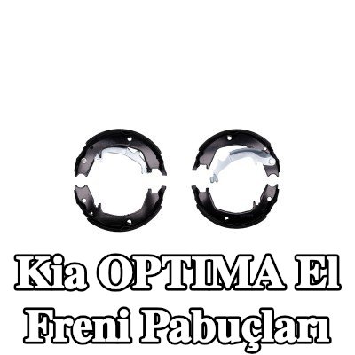HELLA El freni kolu ile el freni pabuçları — Kia Optima