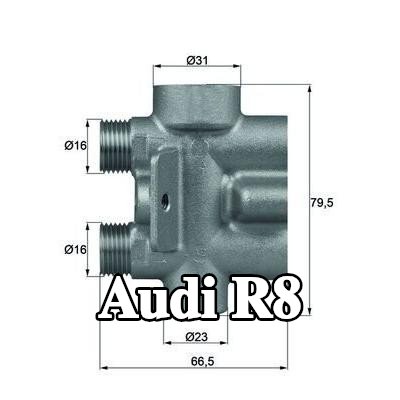 MAHLE الثرموستات، تبريد الزيت — Audi R8