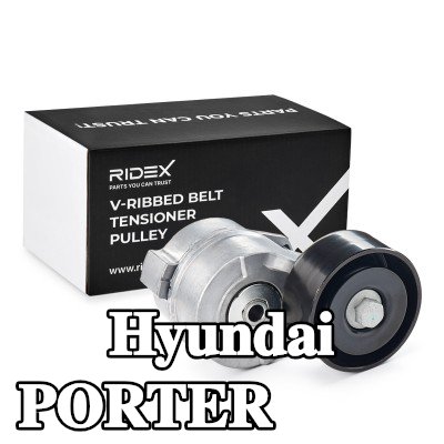 RIDEX بكرة الشد Ø: 76, 4mm — Hyundai Porter
