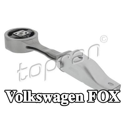 TOPRAN تركيب, ناقل الحركة اليدوي المركزي, الخلفي, مع حامل — Volkswagen Fox