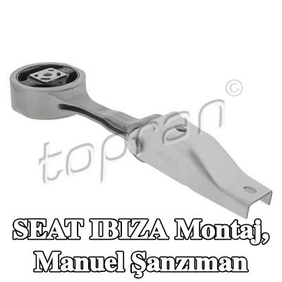 TOPRAN Montaj, manuel şanzıman orta, Arka, tutuculu — 2006 SEAT Ibiza