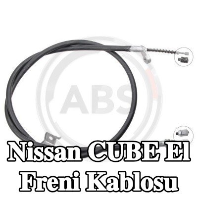 A.B.S. El freni kablosu 1723mm — Nissan Cube