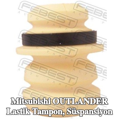 FEBEST Lastik tampon, ön aks süspansiyonu — 2001 Mitsubishi Outlander