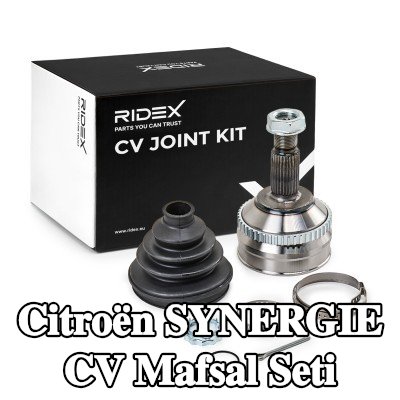 RIDEX Dış CV mafsal kiti, lastik yatağı ile — 1997 Citroën Synergie