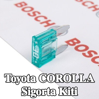 BOSCH Sigorta kiti — Toyota Corolla