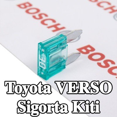 BOSCH Sigorta kiti — Toyota Verso