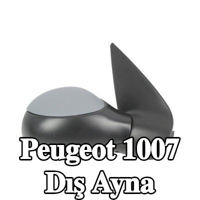 ABAKUS Sağ yan ayna, Elektrikli — Peugeot 1007