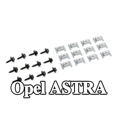 ROMIX عنصر التثبيت، غطاء المحرك — Opel Astra